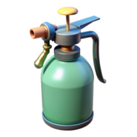 beautiful rustic Precision Sprayer in Action Side View Isolated professional png