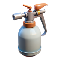 impressive minimalist Precision Sprayer in Action Side View Isolated genuine png