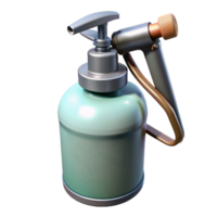 serene contemporary Precision Sprayer in Action Side View Isolated original png