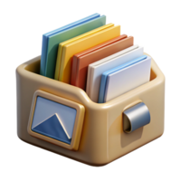 beautiful classic Preserving Old Photographs Album Storage Isolated high quality png