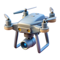 beautiful contemporary Professional Drone with Camera Isolated png