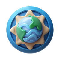 serene abstract Protecting Our Oceans Transparent Background Awareness Message png