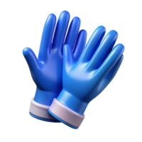 impressive modern Protective Gloves Blue Nitrile Cutout exclusive png