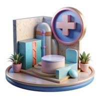 magnificent classic Public Art Installation Hospital Setting Transparent high resolution png