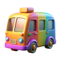 impressive classic Public Transportation Icon Set Colorful Cutout authentic png