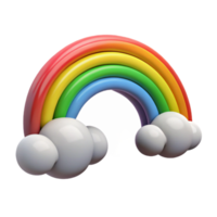 elegant modern Rainbow Arcing Across Sky high resolution png
