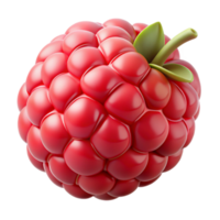 stunning artistic Raspberry with Red Color original png