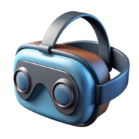 serene abstract Realistic Vr Headset Front View Isolated original png