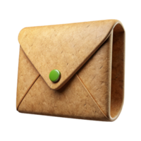 magnificent abstract Recycled Paper Envelope Kraft Texture Isolated Element authentic png