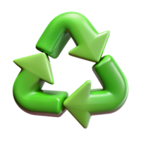 extraordinary rustic Recycling Symbol Green Arrows Eco Friendly Cutout premium png