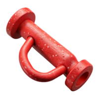 beautiful abstract Red Bicycle Handlebar Grip Texture Transparent Background original png