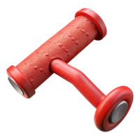 extraordinary abstract Red Bicycle Handlebar Grip Texture Transparent Background png