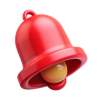 magnificent modern Red Notification Bell Icon for Online Updates Transparent Background detailed png