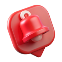 stunning creative Red Notification Icon for Online Messages Transparent Background png
