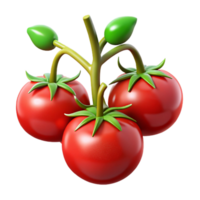 impressive modern Red Tomatoes on Vine Hydroponic System Cutout genuine png