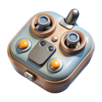 magnificent abstract Remote Control for Drone Top View Isolated professional png