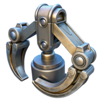 impressive classic Remotely Operated Vehicle Claw Open Transparent Background high resolution png