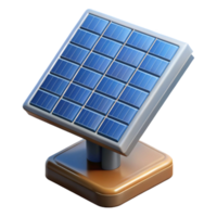 extraordinary minimalist Renewable Energy Solar Panel Array Transparent Background detailed png