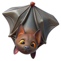 elegant rustic Rescued Bat Hanging Upside Down Transparent high resolution png