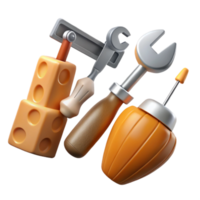 impressive abstract Restoration Tools Transparent Background Various Styles detailed png