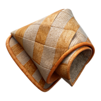extraordinary contemporary Restored Fabric Fragment with Woven Pattern authentic png