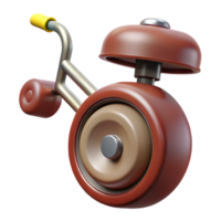 vibrant abstract Retro Bicycle Bell with Handlebar Mount Cutout png