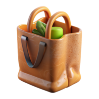 vibrant abstract Reusable Grocery Bag with Vegetables Cutout genuine png