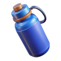 dramatic rustic Reusable Water Bottle with Filter Blue Cutout detailed png