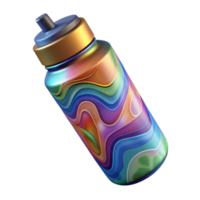 extraordinary vintage Reusable Water Bottle with Filter Blue Cutout original png