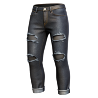 magnificent abstract Ripped Jeans Black Distressed Cutout Transparent Background original png