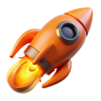 serene rustic Rocket Engine Flames Bright Orange Cutout Transparent Background high resolution png