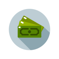 Design Illustration graphic of currency icon with flat style. Suitable for UI, mobile design, web design, etc. Transparent background. png