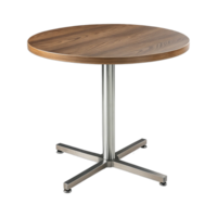 Round table on transparent background png