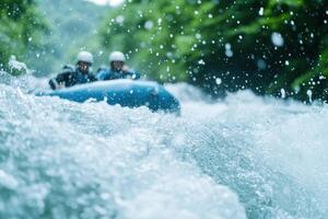 Adventurous Whitewater Rafting Experience on a Rapid River photo