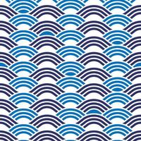 wave seamless patterns vector