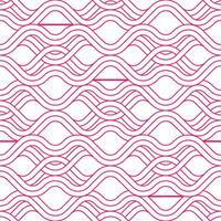 Seamless pattern of Japanese rope knot vector