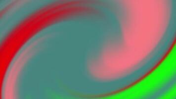 Abstract gradient swirls of green, red, and blue with a cloud background. Perfect for backgrounds, design elements, print materials, and digital art projects. video