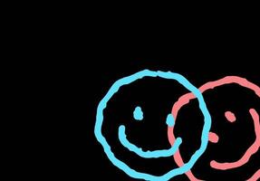 A charming flickering smile animation, radiating happiness and positivity. Ideal for social media, emoticons, friendly designs. Smooth, looping, engaging for bright, cheerful visuals. video