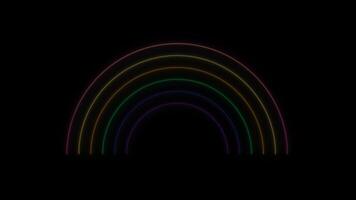 A mesmerizing animation of neon rainbow lines flowing seamlessly. Perfect for vibrant backgrounds, artistic visuals, and dynamic designs. Ideal for social media, videos, creative digital projects. video