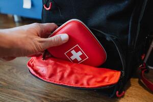 Preparing for Adventure The Crucial Role of Keeping a Compact First Aid Kit in Your Backpack to Address All Your Outdoor Activities, Health, and Safety Requirements photo
