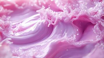 Mesmerizing Blueberry Yogurt Mix with Creamy Dreamy Splash in Midair photo
