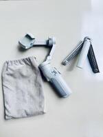 Compact Foldable Smartphone Gimbal with Accessories photo