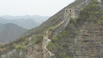 The watching towers on the great wall photo