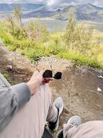 Relaxing with a Mountain View. Seruni Point Bromo photo