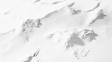 White Textured Surface with Abstract 3D Patterns and Shadows photo