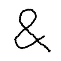 Amper sign amper sign amper sign amper sign amper sign amper sign am vector