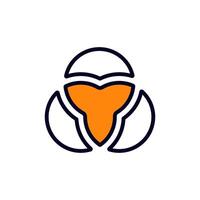 The object resembles a helmet featuring a heart shaped design inside vector
