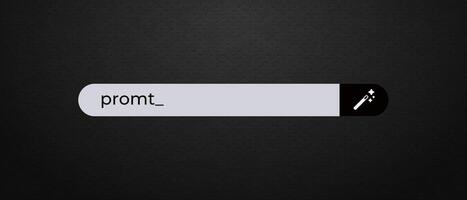 Typo in search box with magnifying glass icon highlighting error in typed text vector
