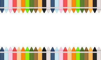 crayon background vertical version with white background vector