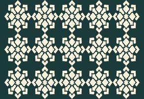 geometric pattern in arabian style. greometrical background green illustration vector